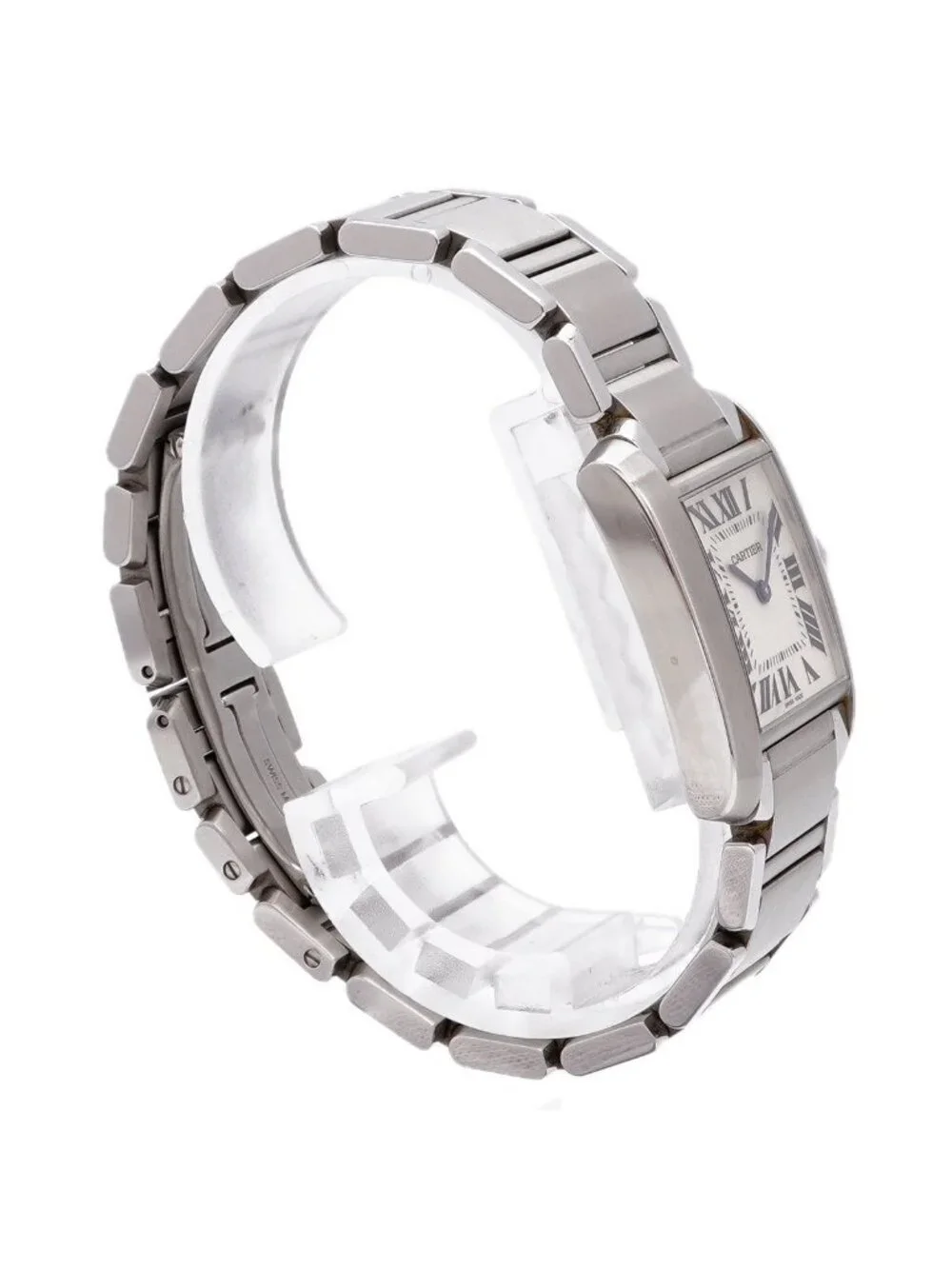 Cartier Tank Francaise MM Ivory Dial Watch